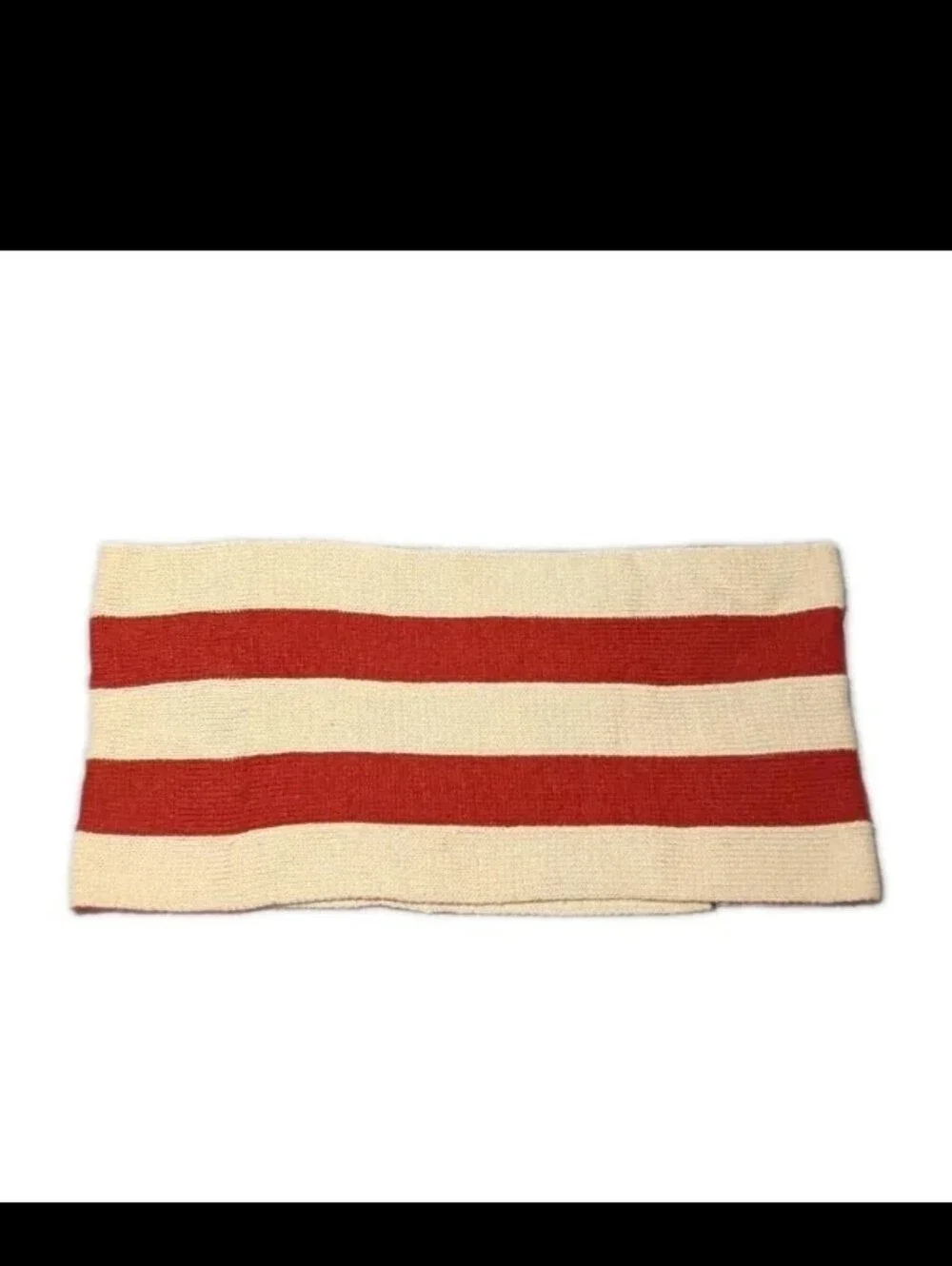American Flag Infinity Scarf USA Stars & Stripes Red White & Blue Vintage Style